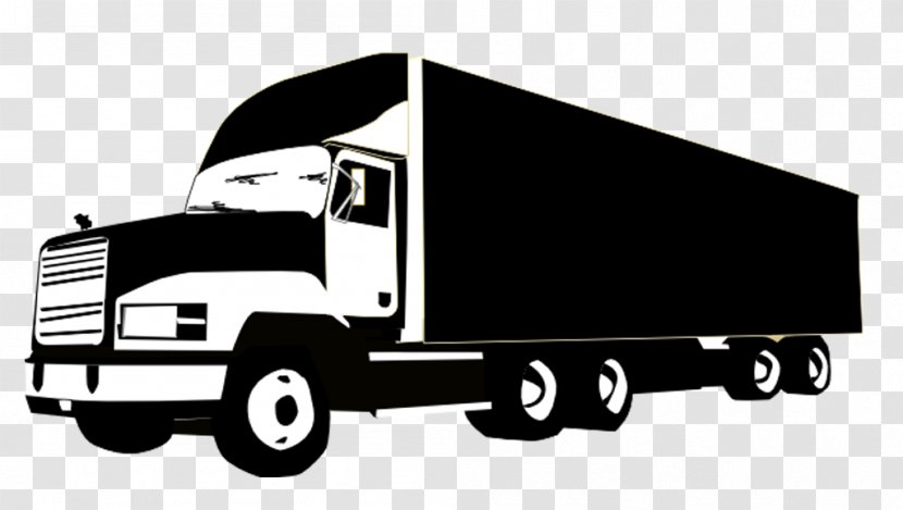 Pickup Truck Semi-trailer Clip Art - Motor Vehicle Transparent PNG