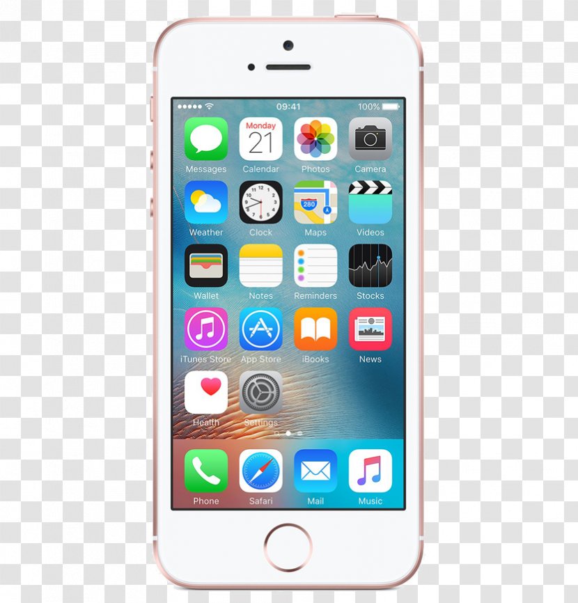 IPhone SE Apple 7 Plus Rose Gold - Telephony Transparent PNG