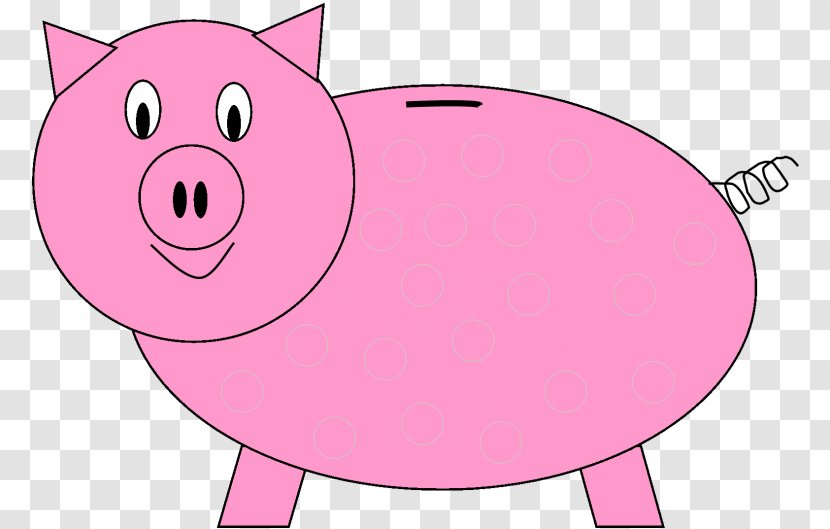 Piggy Bank Money Clip Art - Cartoon Transparent PNG
