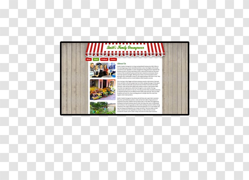 Advertising Picture Frames Brand Rectangle - Frame - Greengrocer Transparent PNG