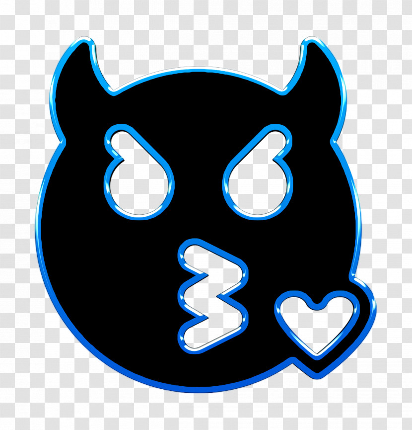 Kiss Icon Devil Icon Smiley And People Icon Transparent PNG