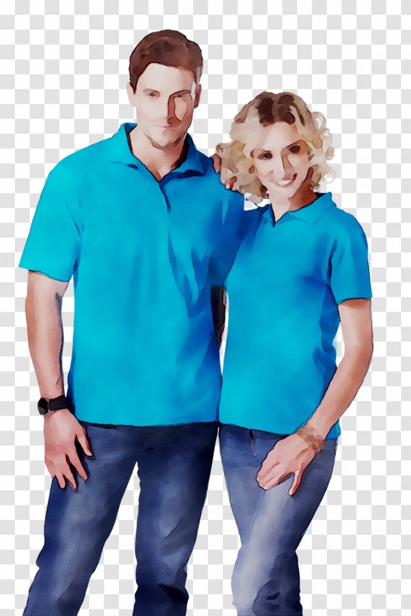 T-shirt Shoulder Polo Shirt Collar Sleeve - Smile - Male Transparent PNG