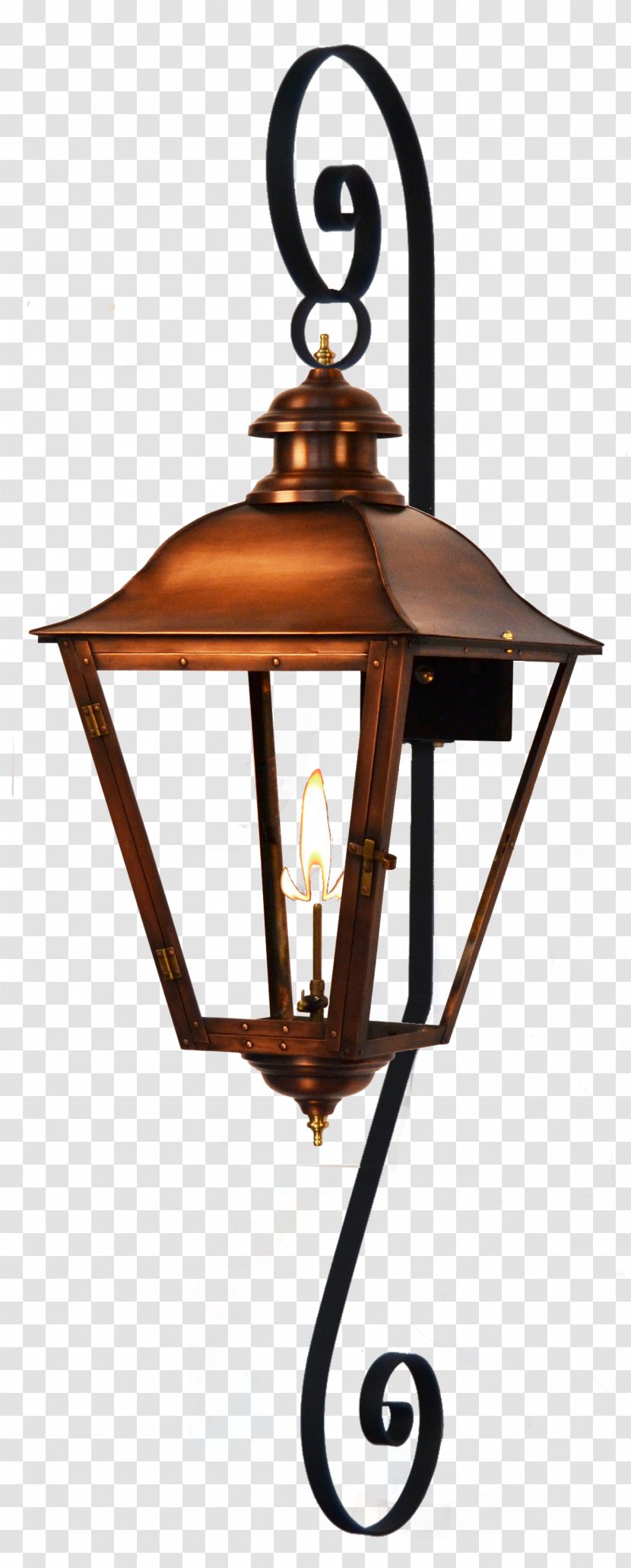 Gas Lighting Lantern Light Fixture - Led Lamp Transparent PNG