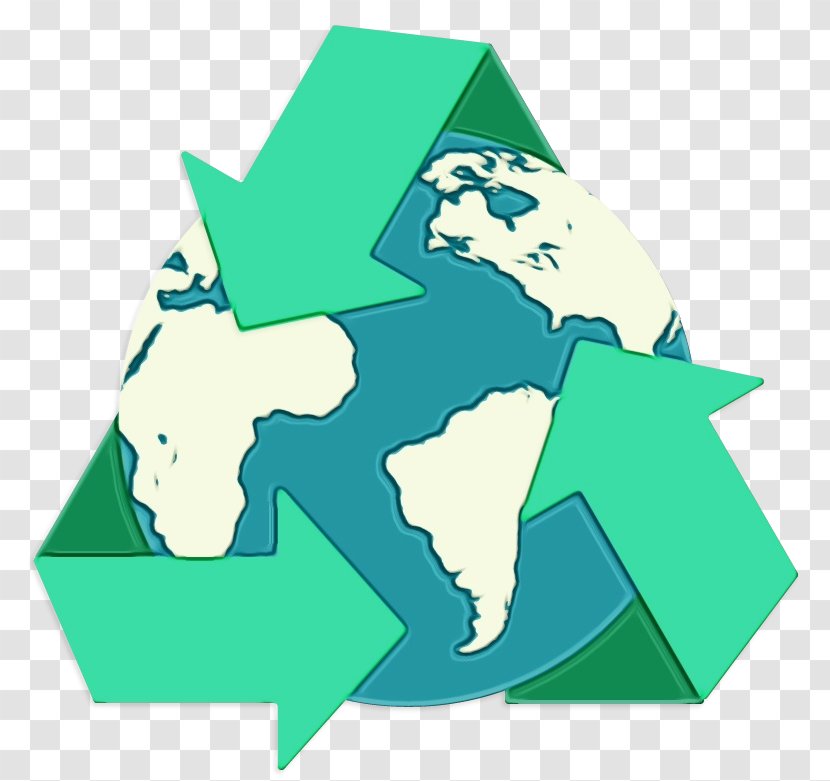 Green Clip Art Recycling World Logo Transparent PNG