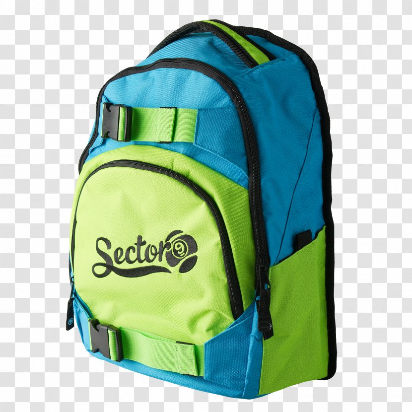 Backpack Green Bag - Electric Blue Transparent PNG