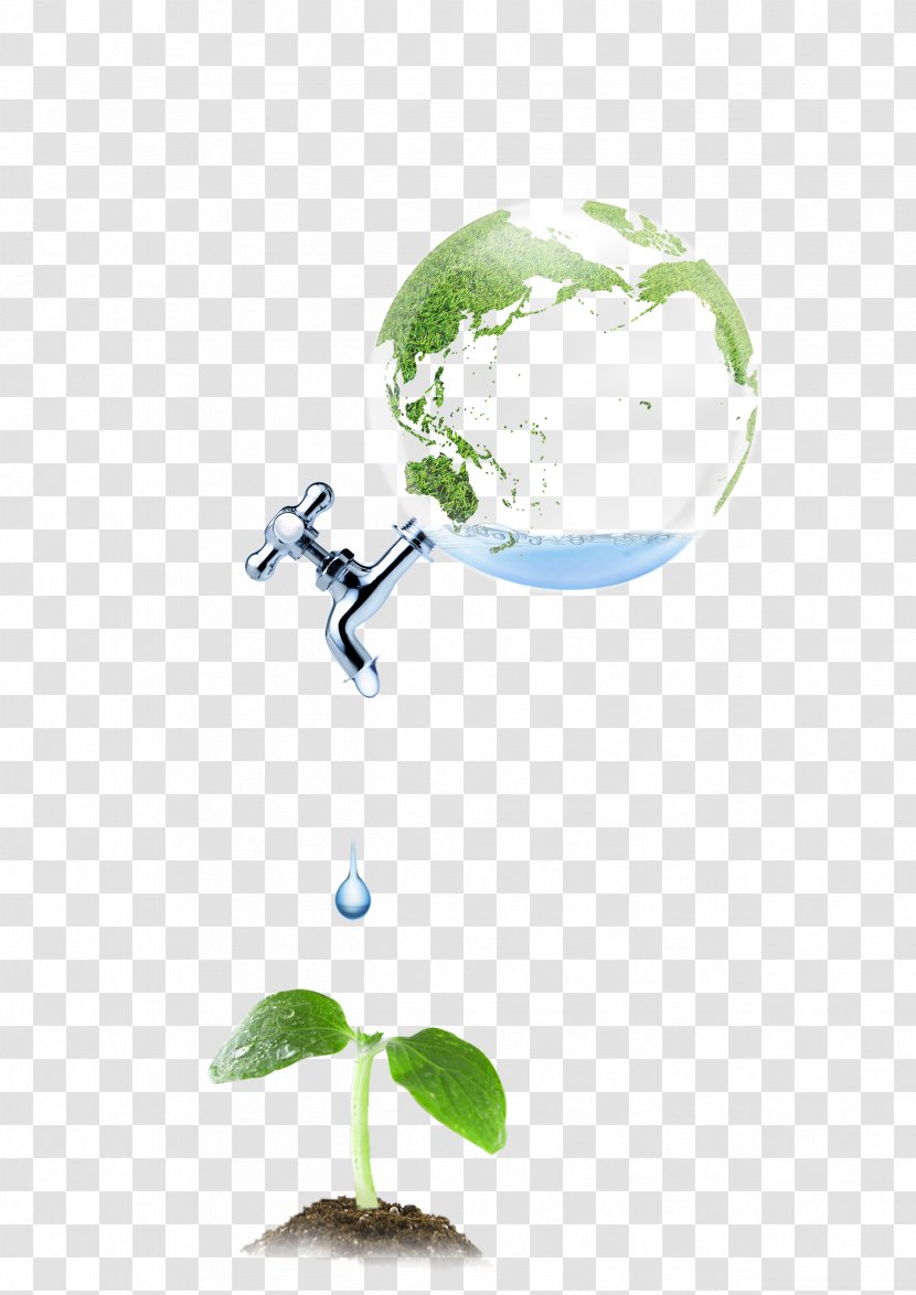 Poster - Conserve Water Transparent PNG