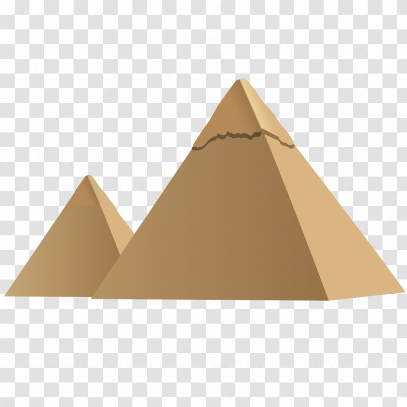 Triangle Pyramid Brown - 5 Step Transparent PNG