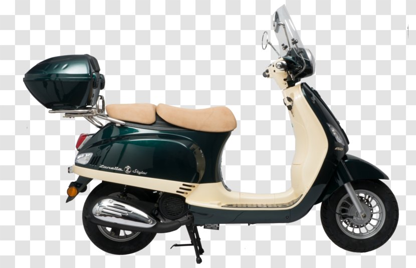 Scooter Zanella Honda Motorcycle Car - Vespa Transparent PNG