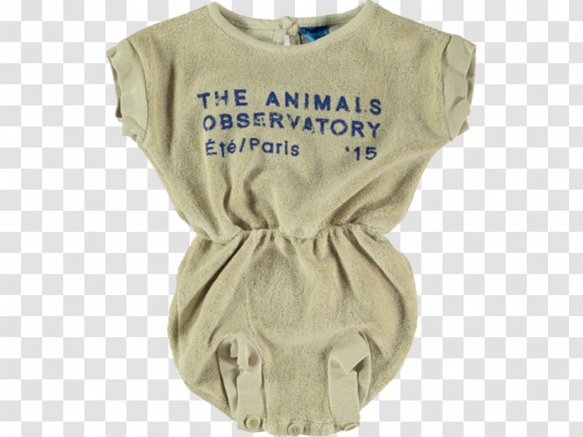 T-shirt Blouse Sleeve Beige Outerwear - Baby Koala Transparent PNG