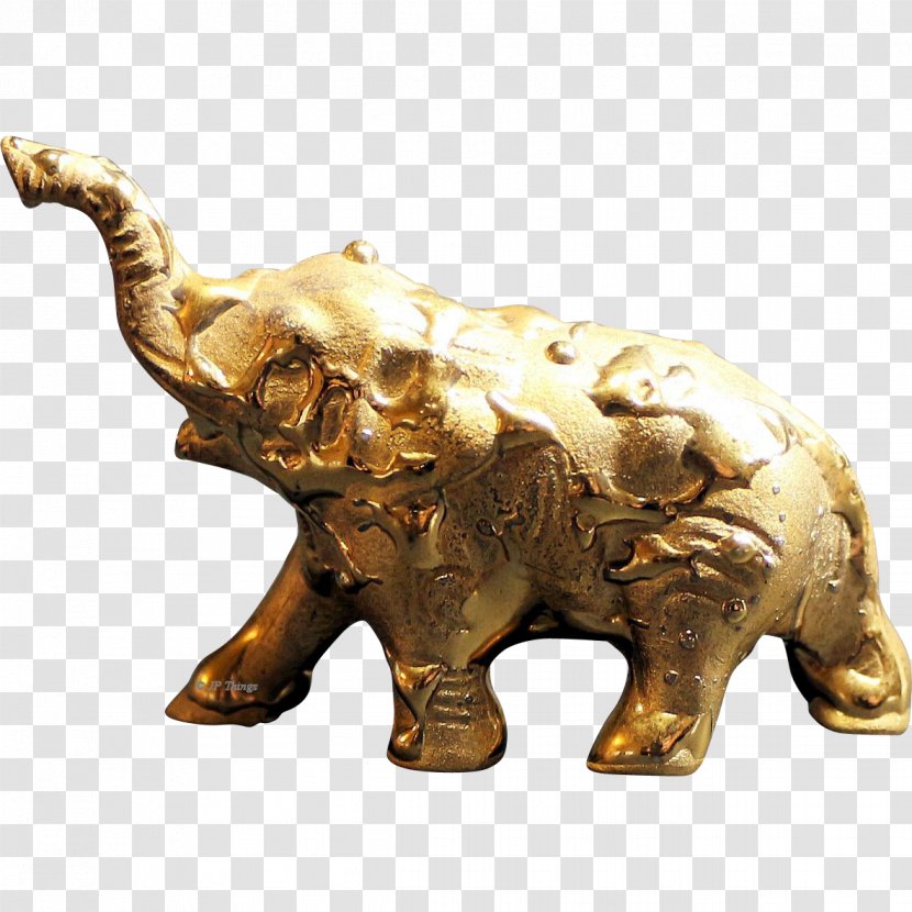Indian Elephant African Figurine Pygmy Transparent PNG