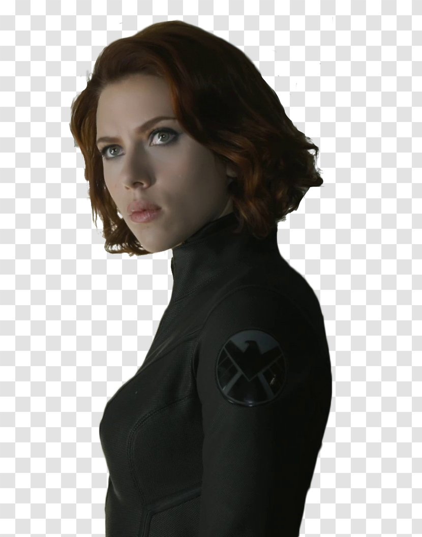 Scarlett Johansson Black Widow The Avengers Clint Barton Model - Silhouette Transparent PNG