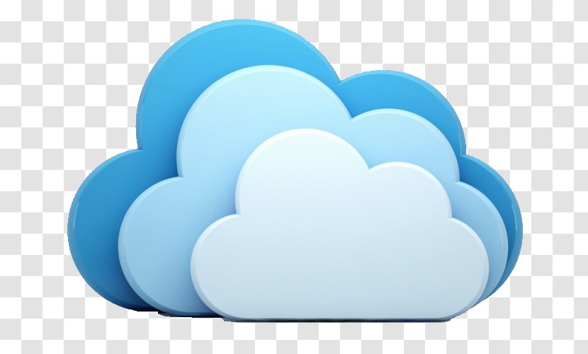 Cloud Computing Amazon Web Services Storage - Blue Transparent PNG