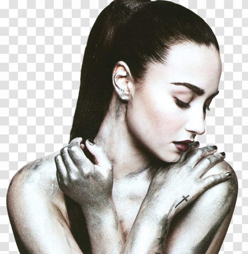 Demi Lovato Compact Disc Album Unbroken - Silhouette - Portrait Transparent PNG