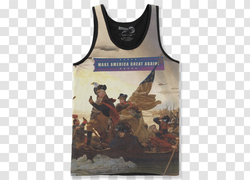 Washington Crossing The Delaware George Washington's Of River Crossing, New Jersey - Clothing - Mother Nation Day Transparent PNG