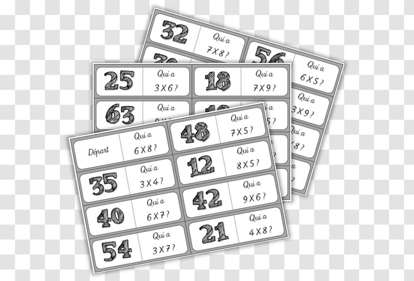 Multiplication Table Mathematics Game Geometry Transparent PNG