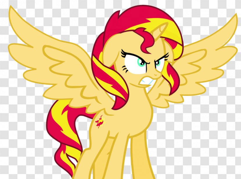 Sunset Shimmer Twilight Sparkle My Little Pony: Friendship Is Magic Princess Celestia - Watercolor - Anger Transparent PNG