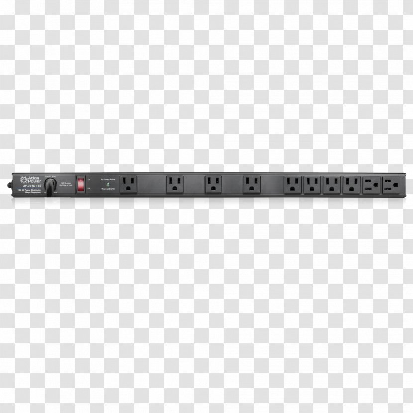 Power Strips & Surge Suppressors Protector Electronics 19-inch Rack Fuse - Electronic Instrument Transparent PNG