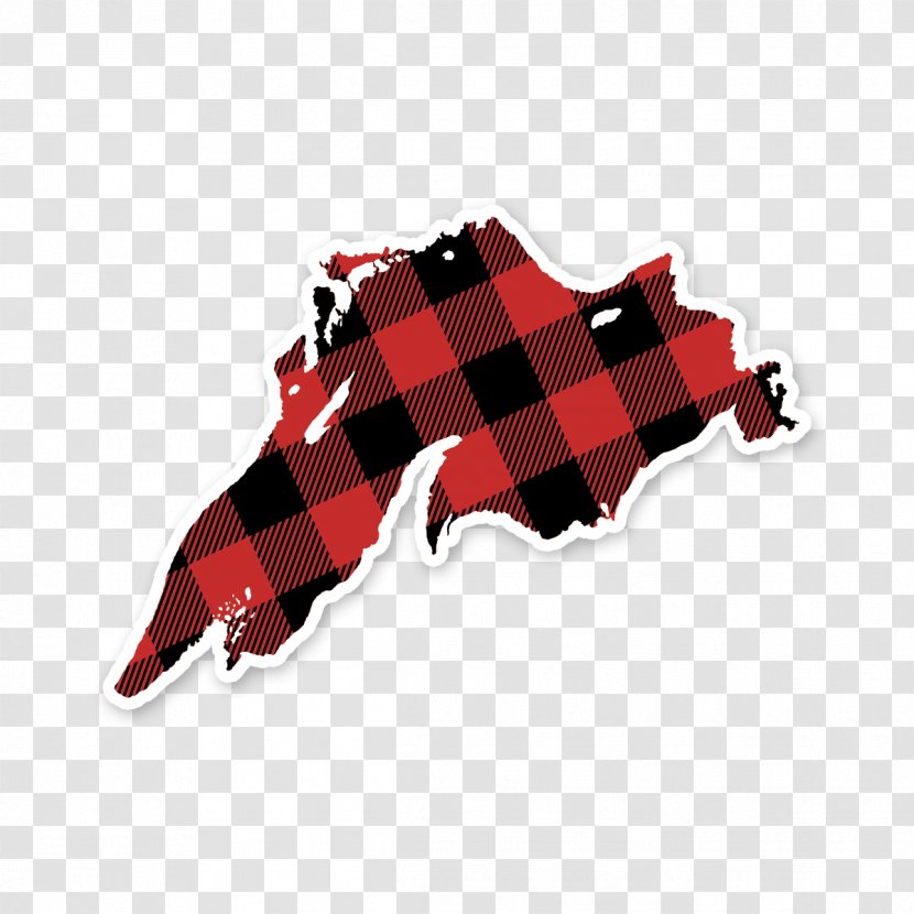 Upper Peninsula Of Michigan Sticker Tartan Paper - Service - Lake Illustration Transparent PNG