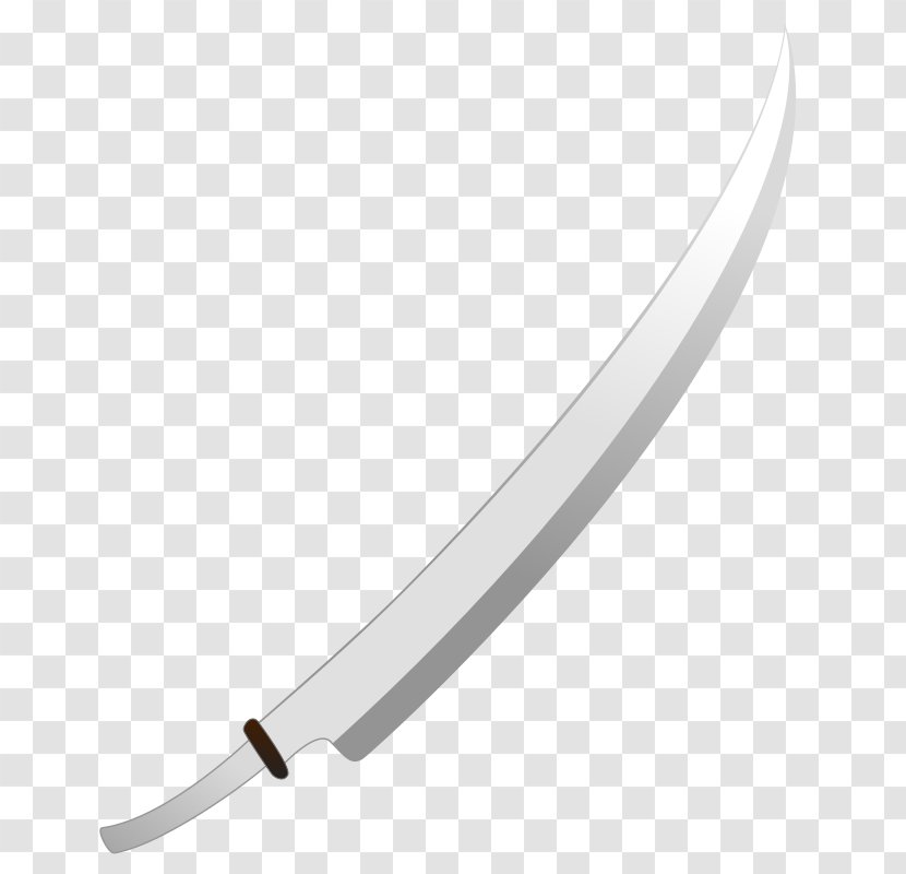 Knife Weapon Sabre Sword - Katana Transparent PNG