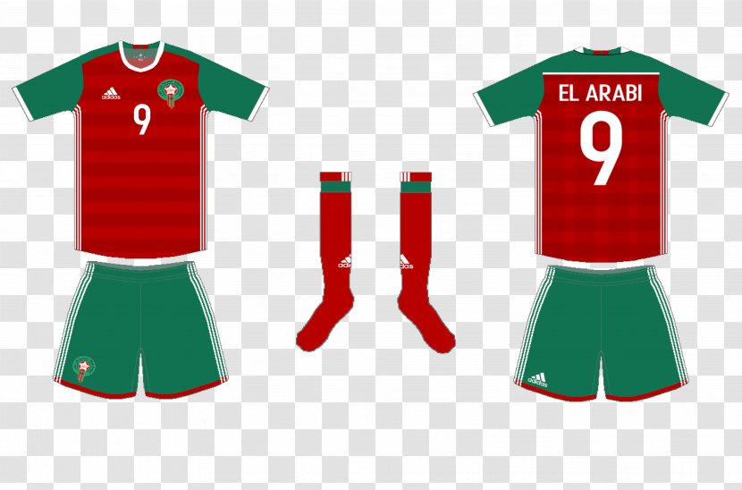 Morocco National Football Team Jersey 2017 Africa Cup Of Nations Logo - Fictional Character Transparent PNG