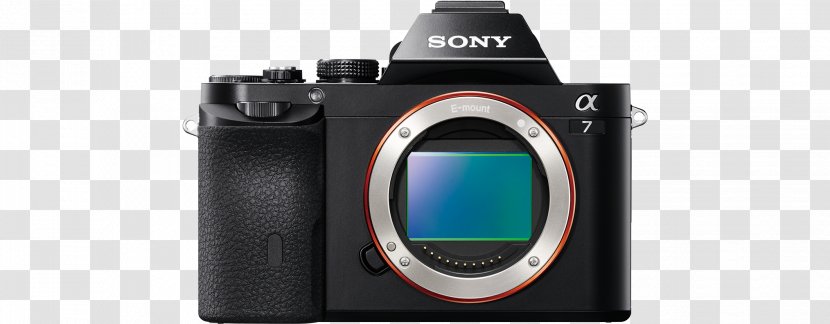 Sony α7 II α7R Mirrorless Interchangeable-lens Camera A7R - Lens Transparent PNG