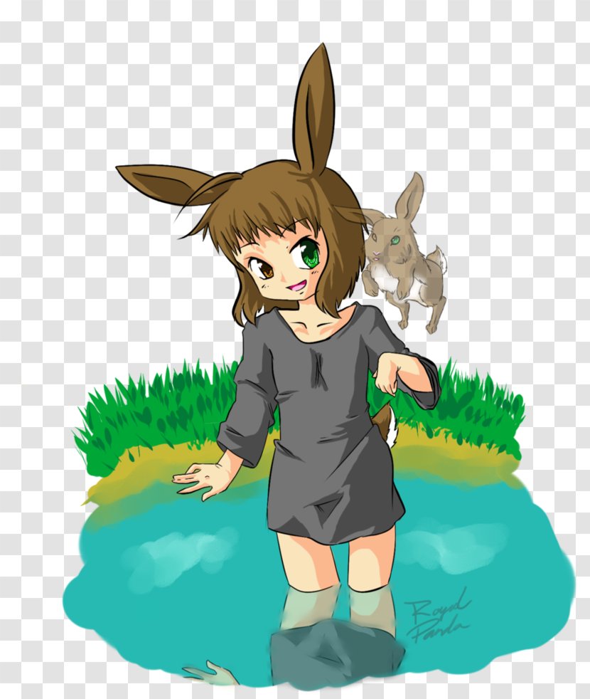 Rabbit Spirit Totem Legendary Creature - Cartoon - Wolf Paw Transparent PNG