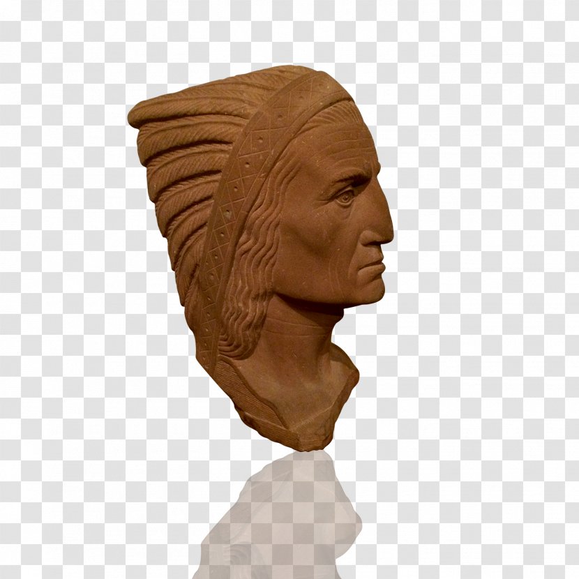 Sculpture Forehead Headgear - David Transparent PNG