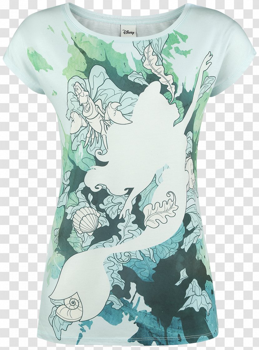 Ariel Ursula T-shirt EMP Merchandising - Walt Disney Company Transparent PNG
