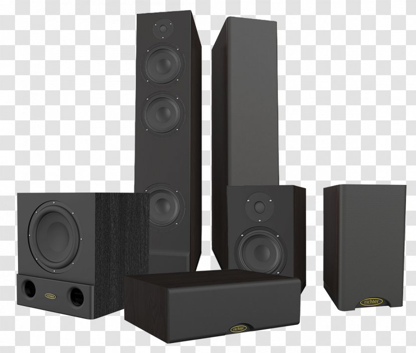 Computer Speakers Sound Subwoofer Loudspeaker Home Theater Systems - Professional Audiovisual Industry Transparent PNG