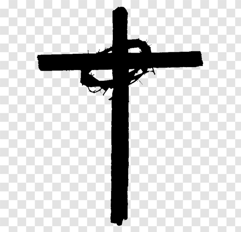 Crucifix Line - Symbol Transparent PNG