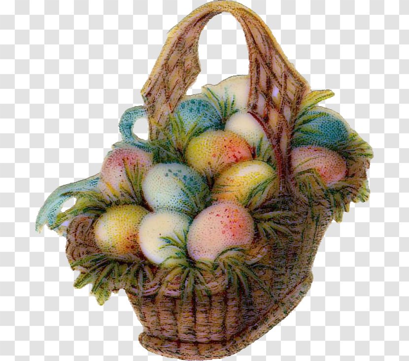 Easter Bunny Basket Egg Clip Art Transparent PNG