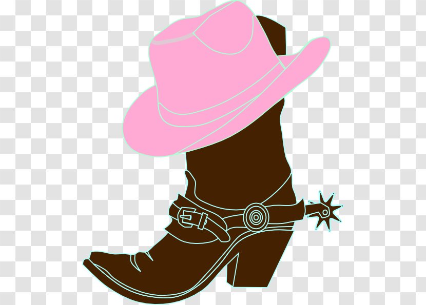 Cowboy Boot Hat Clip Art - Joint - Background Cliparts Transparent PNG
