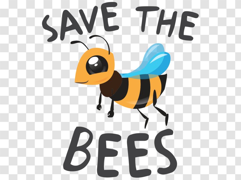 Honey Bee Clip Art Brand Logo - Cartoon Transparent PNG