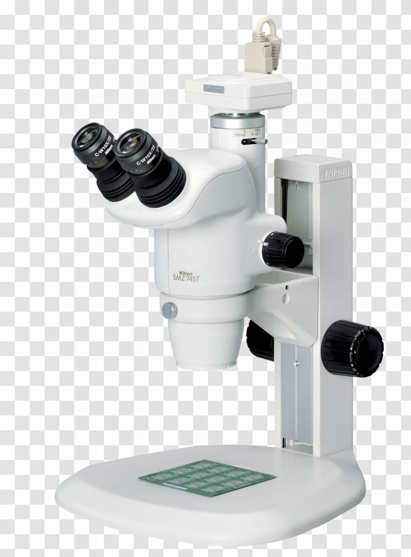 Stereo Microscope Nikon Digital Optical - Optics Transparent PNG