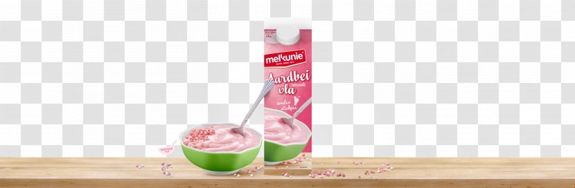 Juice Milkshake Non-alcoholic Drink Vla Fragaria - Whipped Cream Transparent PNG