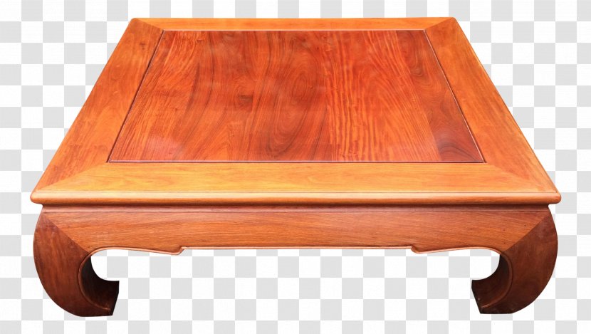 Coffee Tables Drawer Foot Rests - Wooden Table Top Transparent PNG