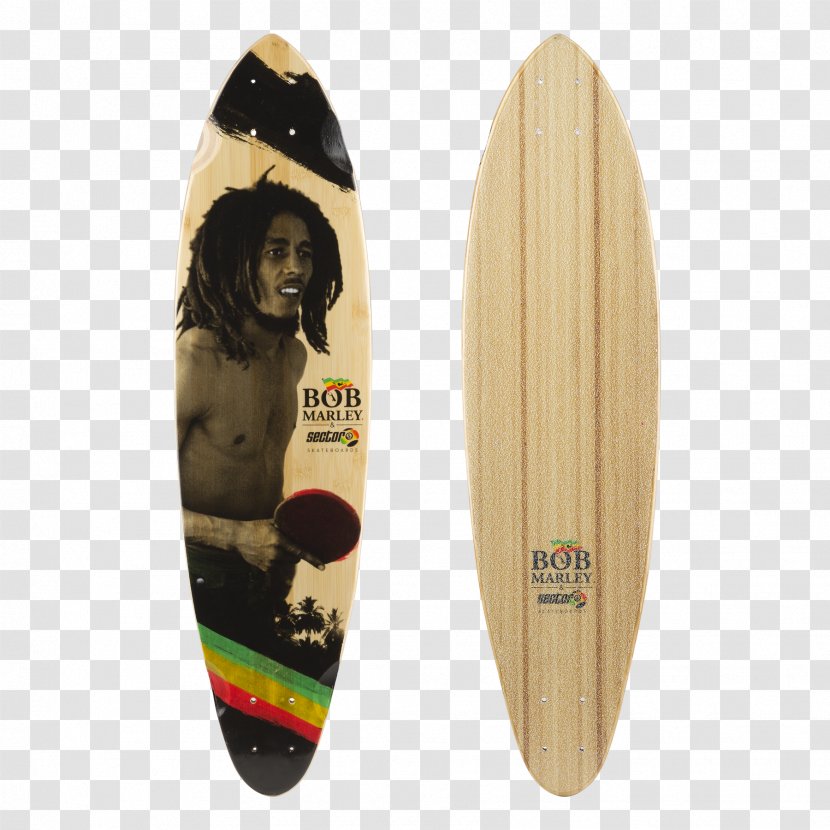 Sector 9 Skateboarding Longboard Small Axe - Skateboard - Bob Marley Transparent PNG