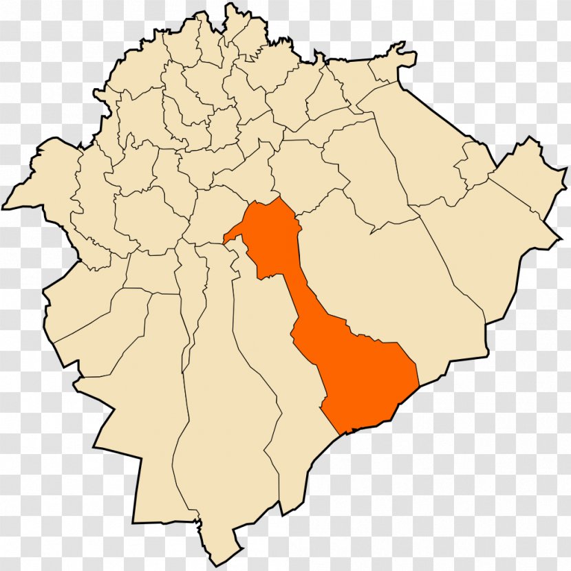 Naima, Tiaret Frenda District Wilayah - Algeria - Map Transparent PNG