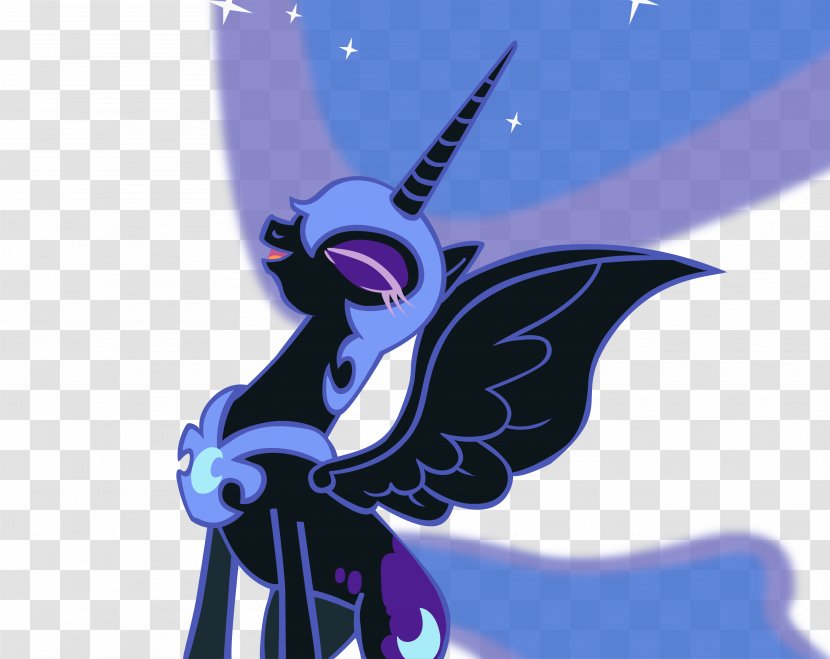 Princess Luna Horse Naver Blog Knight Cartoon - Moths And Butterflies Transparent PNG