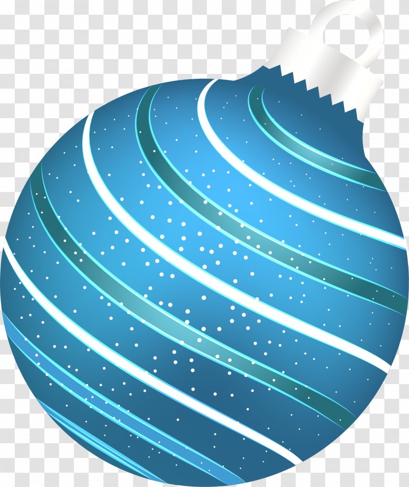Icon - Symbol - Blue Snow Ball Transparent PNG