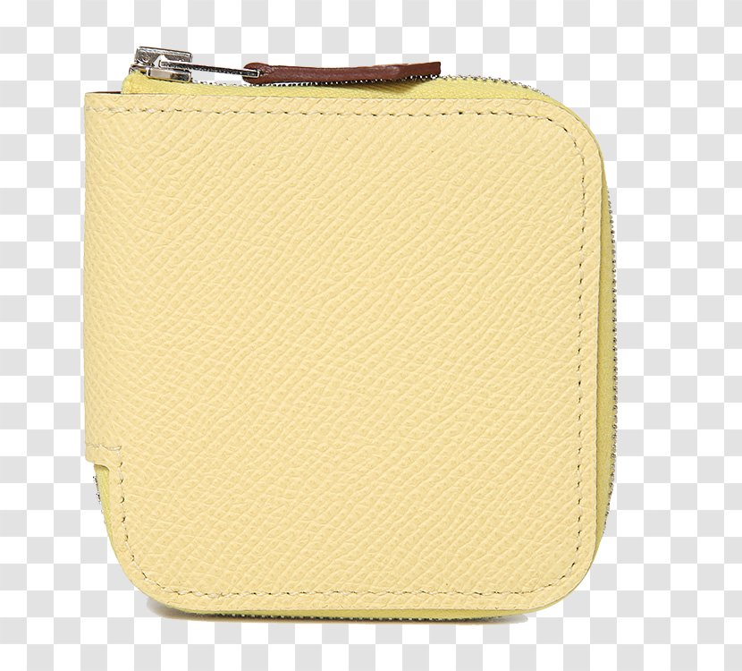 Handbag Coin Purse Wallet Brand - HERMES (Hermes) Oval Yellow Transparent PNG