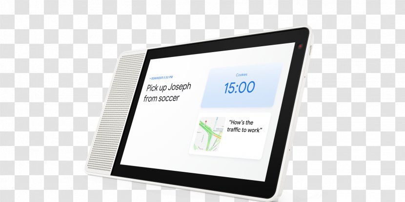 Amazon Echo Show Google Assistant Home Smart Speaker - Brand - Display Transparent PNG