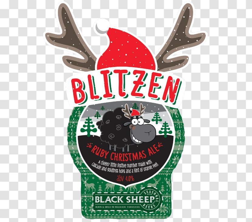 Cask Ale Black Sheep Brewery Beer Porter Transparent PNG