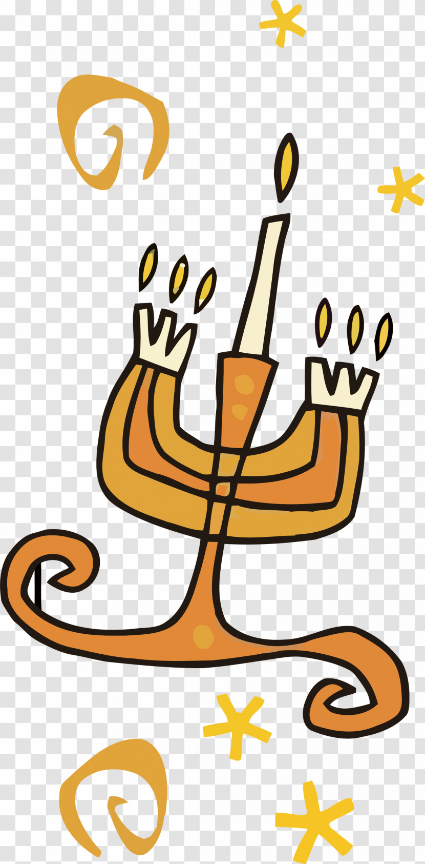 Hanukkah Candle Hanukkah Happy Hanukkah Transparent PNG