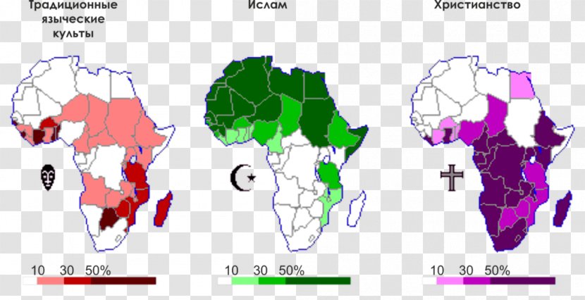 Sub-Saharan Africa Religion In World Traditional African Religions - Heart - Map Transparent PNG