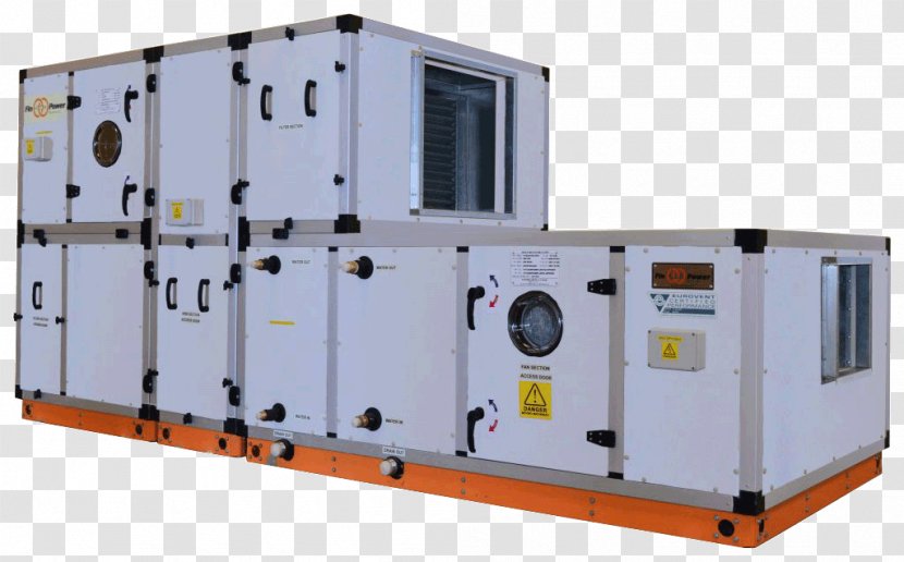 Air Handler Machine Eurovent HVAC Carrier Corporation - Heat Recovery Ventilation Transparent PNG