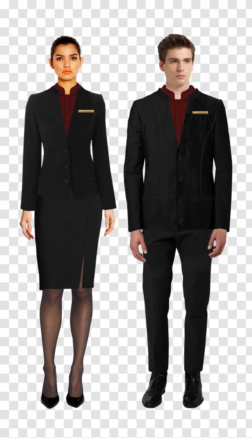 Uniform Clothing Housekeeping Sleeve Workwear - Suit - Supervisor Transparent PNG
