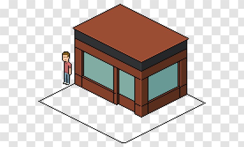 Isometric Projection Coffee Video Game Graphics Cafe Art - Pixel - Creative Glare High Light Shadow Transparent PNG