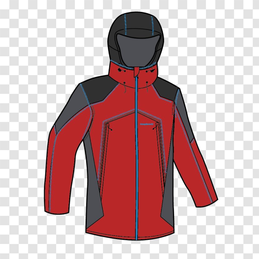 Jacket Hoodie Clothing Sleeve - Top Transparent PNG