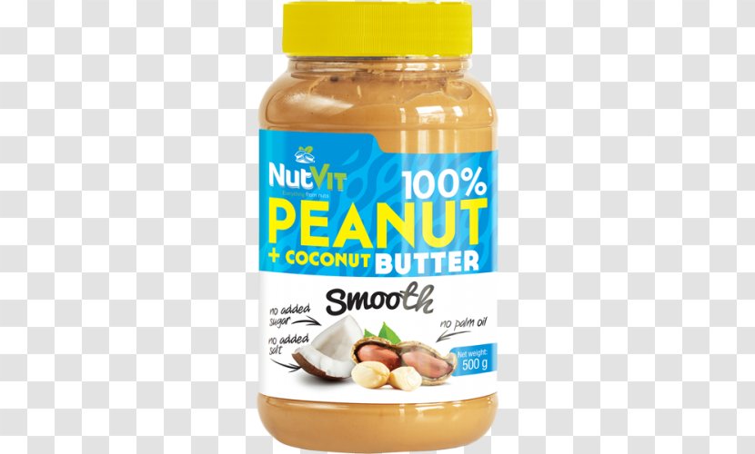 Peanut Butter Almond Nut Butters - Coconut Transparent PNG